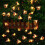 String lights - Bee - 20 LEDs - Solar powered - IP55 - Yellow - Outdoor 1