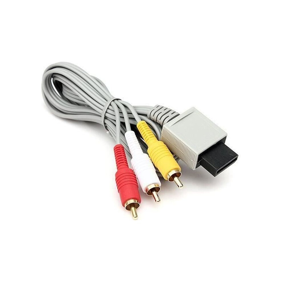 Tv-Scart-Av Cable - Nintendo - Wii - Wired - Connector - New 9149891702578