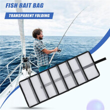 Roll Fishing Lure Wraps Lure Bag 6 Pocket Protective Cover Saltwater Hook Covers Trolling Lure Protector Tackle Box
