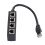 RJ45 1-to-4 Port Splitter Adapter, Smooth Transmission, Excellent Connection, Computer Network Cable Adapter Pack 1