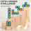 Magic Cube Puzzle, 25 Cards with 100 Problems, Rotating Puzzle Triangle Color Blocks 3