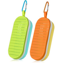 2 Stück Schwimmbrillenetui für Schwimmbrillen, Silikon-Schutzhüllen mit Abflussloch, Reißverschluss, Sonnenbrillenetui
