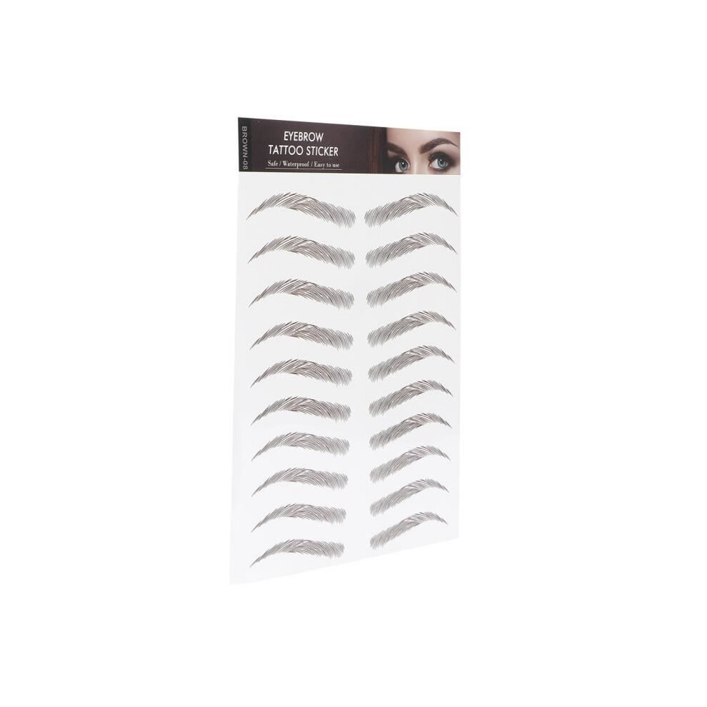 Aihontai Duokon Waterproof Eyebrow Sticker Professional Eyebrow Tattoo Transfer Sticker
