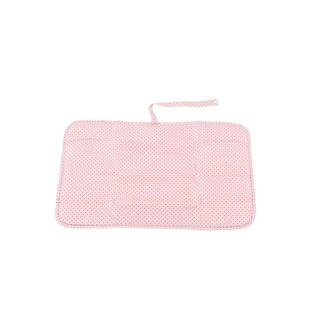 Aihontai Vvikizy Baby Changing Mat, Waterproof And Foldable, Portable, Nylon, Detachable Bedding, Rainbow Pink