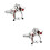 Cufflinks The battery 1