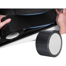 5cm x 10m 5D Carbon Fiber Car Door Edge Protection Sticker, Universal Protective Sticker