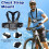 All-in-One 6pcs Action Camera Kit  Strap Chest Strap Mount Adjustable for  Phone Osmo Enhanced Stability 2