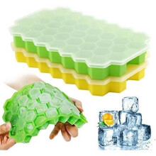 Machine à glaçons en silicone jaune/vert pour aliments