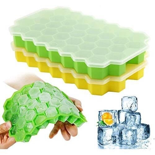 Machine à glaçons en silicone jaune/vert pour aliments
