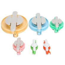 Outil de tissage de pelotes de peluche ARAMOX (lot de 6), outil à tisser les pelotes de peluche, fabricant de pompons, outil à tricoter la laine