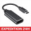 Adaptateur USB-C vers HDMI - Cuszwee - 4K - Compatible Thunderbolt 3 - Pour MacBook - Câble blanc 1