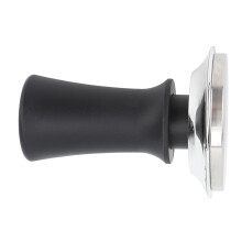 Tasseur à café équilibré de 58 mm en acier inoxydable noir