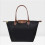 Sac de courses - Oxford Grill - Noir - Nylon - Pliable - Fermeture éclair 1
