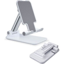 Support pour téléphone/tablette avec hauteur et angle réglables, support portable pour iPhone 11 Pro/X/XS/XR, Samsung.