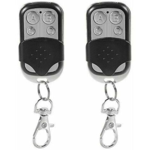Lot de 4 télécommandes universelles pour porte de garage électrique 433 MHz 2