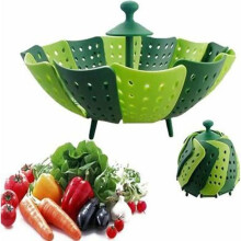 panier à fruits et légumes, cuiseur vapeur en silicone, sac de cuisson en plastique, sac vapeur