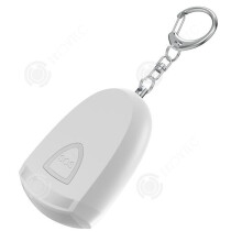 Alarme personnelle pour la maison, alarme puissante de 130 dB avec lumière LED, porte-clés d'alarme extérieur