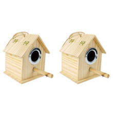Bird House Environmental Protection Bird Nest Hatching Living Warm Nest Beautiful Handmade Hanging Bird House L