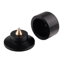 New Aluminum Alloy Audio Amplifier Foot Studs Foot Pads for Speaker CD Practical Feet Holder 4PCS Black