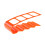 Four-Compartment Compatible Remote Control Desktop Organizer (Orange) :orange Surprise Gift 6