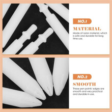 20 Pcs 0.7mm Pen Tips Replacement, Acrylic Paint Nibs, Refillable Painting Pen Nibs