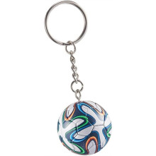 1 Llavero Geométrico de Balón de Fútbol, Recuerdos de Fútbol, Llavero con Colgante para Aficionados, Llavero de Balón Deportivo