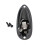 Boat Input Output Jack Plate Socket with Screws for Fender Strat Guitar Black 4