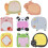 Notes adhésives - Post-it - Animaux mignons - Lot de 8 - Multicolores - Notes super adhésives 1