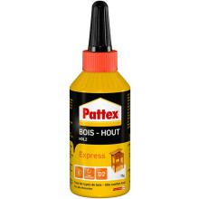 Pattex Wood Glue Express Bottle| Waterproof D2 Grade Adhesive Strong Bond |Wood, Composites & Laminates - 75g