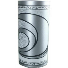 Bordure murale - KCVV - Gris - 10 cm x 9 m - PVC écologique - Autocollante et amovible