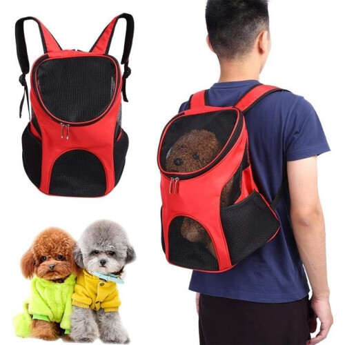 Sac à dos - FUIENKO - Pliable - Rouge - Polyester - 30 x 25 x 35 cm