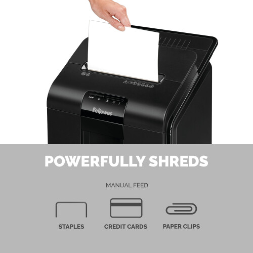 Fellowes Fellowes AutoMax 100M Mini-Cut Shredder 4629301 1