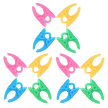 Kit de couture OMABETA 12 pinces Ă bobine en silicone, outil de couture et de mercerie