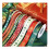 Rubans de Noël - Lot de 8 - Satin - 1 cm et 2 cm - Polyester - Décorations de Noël 1