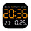 Digital Wall Clocks Temperature Date Week Dispaly Electronic Table Clock Wall-Mounted LED Alarm Clock Remote Control 1