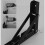 Dreieckregal, 2er-Pack Black M 3