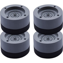 Tapis anti-vibrations - Universel - Lot de 4 - Diamètre 7 cm - Hauteur 4 cm - Stabilisateur pour machine à laver