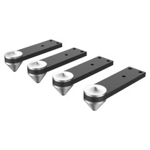 4PCS Combined Type Speaker Foot Subwoofer Shockproof Spike Bracket Speaker Spike Shock Stud Trip