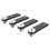 4PCS Combined Type Speaker Foot Subwoofer Shockproof Spike Bracket Speaker Spike Shock Stud Trip 1