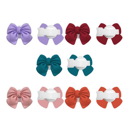 Décorations de bandeau en forme de nœuds papillon pour la-Violet 1
