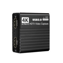 Recording Box 4k 1080p 60FPS HD Karta Przechwytująca Wideo HDTV Kompatybilna z Kamerą USB 3.0 PC Live Streaming Grabber Recorder