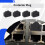 Ethernet Hub Port RJ45 Anti Dust Cover Cap Protector Plug 10Pcs Black 8