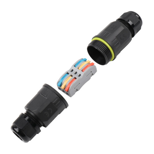 Waterproof Electrical Connector For Outdoor Lighting With-2 1
