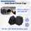 Ethernet Hub Port RJ45 Anti Dust Cover Cap Protector Plug 10Pcs Black 5