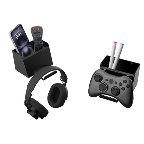 ABS Wall Mount Holder Gaming Controller Headset Stand With Slip 1