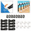 Kit de fixation pour couverture solaire – Solution universelle pour piscines enterrées – Jeu de sangles – Fixe et protège la couvert 4