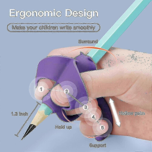 Stiftgriffe für Kinder, ergonomisch, 5-Finger-Stiftgriffe P20241126800 2