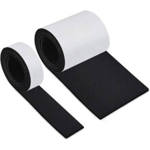 Selbstklebende Filzgleiter – AIMOONSA – 2er-Pack – Schwarz – 100 x 10 x 4 cm – Rutschfest