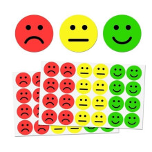 1200 Smiley-Aufkleber für Kinder, Belohnungstabellen für Schülerverhalten (2,5 cm).yd