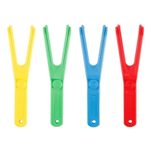 4-teiliger Zahnseidehalter – Wiederverwendbar – Zahnseidehalter